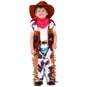 Ptit Clown Costume baby cow boy