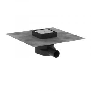 Hansgrohe RainDrain Point Évacuation de salle de bains, set complet, pour une installation standard DN 40, 56247800,