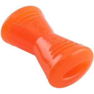 Jouet pour chien - Os - Taille Medium 12 cm - Caoutchouc ultra résistant - sans plomb, BPA ni phtalates