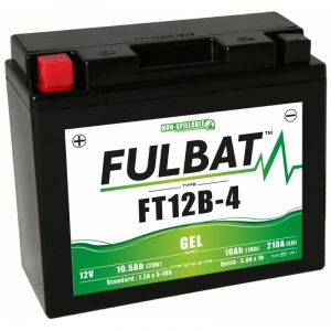 Fulbat BATTERIE MOTO GEL FT12B-4 / YT12B-BS 12V 10,5AH 210A