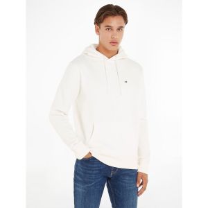 Tommy Jeans Hoodie droit molletonné flag Beige - Couleur Beige - Taille S