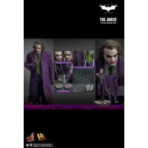 Hot Toys Figurine DX32 - DC Comics - The Dark Knight Trilogy - The Joker Standard Version