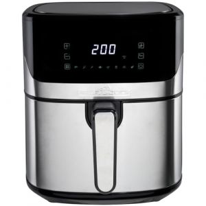 Proficook Friteuse à air chaud | 6,5L Airfryer | Préparation sans huile ni graisse | 80°C - 200°C | Boîtier en acier inoxydable | 8 programmes | Air Fryer | PC FR 1294 H