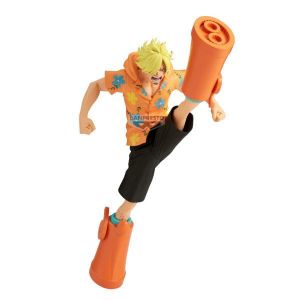 Banpresto Sanji II Figurine d'action One Piece Battle Record Collection 21 cm BP29643P Multicolore, Figurine &agrave; Collectionner, id&eacute;ale pour Les Fans d'Anime