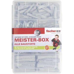 Fischer Assortiment de chevilles UX-R vis et crochets 513894