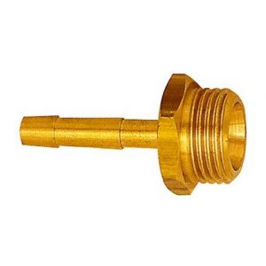 Riegler Embout à olive à visser à filetage mâle, Raccord : G 1/2 pouces, Pour tuyau flexible LW 13 mm, OC 24 mm, Long. : 50,0 mm