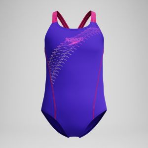 Speedo Maillot de bain 1 pièce enfant Eco Medley Logo Medialist