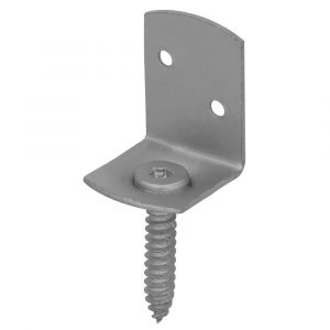 Suki Equerre acier zingue Magnodur 40x40x30