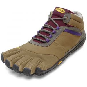 Image de Vibram Fivefingers Chaussures Vibram-fivefingers Trek Ascent Insulated - Khaki / Grape - Taille EU 36