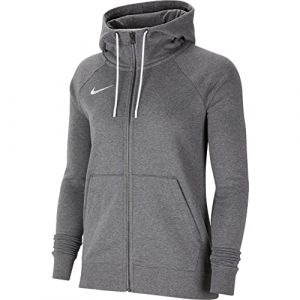 Image de Nike Sweat Zippé Intégral Park L Charcoal Heathr / White / White