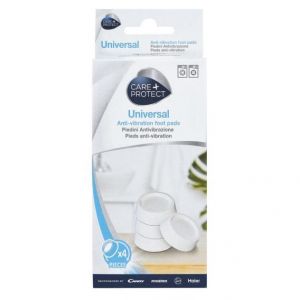 Haier CARE+PROTECT Patins en Caoutchouc Anti-Vibrations - Universels - Pour Machines &agrave; Laver et S&egrave;che-Linge - R&eacute;duisent les Vibrations et le bruit - Am&eacute;liorent la Stabilit&eacute; du Lave-Linge