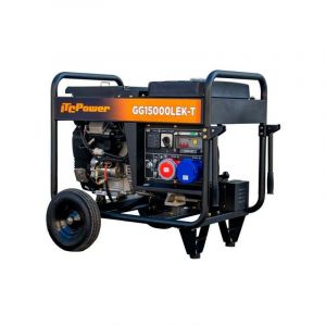 Viva Groupe électrogène GG15000LEKT 10 KW (230V) - 13.5 Kva (400v)