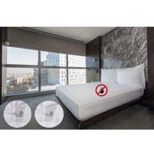 B-Sensible Prot&egrave;ge matelas BugSecure 90x190 Bonnet 30cm anti-punaise de lit