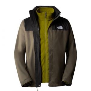The North Face Veste de montagne evolve ii triclimate vert homme