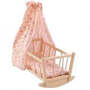 Howa Berceau pour poupée miniflowers bois
