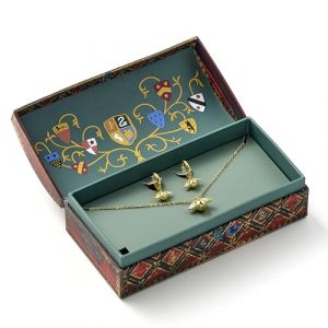 Collier de Harry Potter - Quidditch - Coffret Cadeaux - pour Unisexe - couleur or