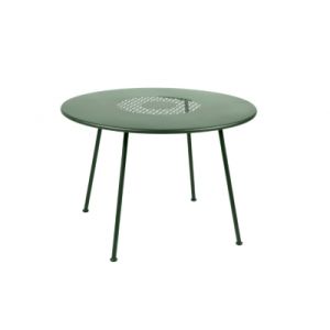 Image de Fermob Table ronde Lorette / Ø 110 cm - Métal perforé cactus en métal