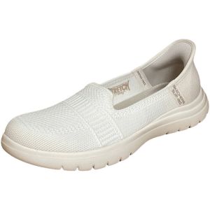 Skechers Femme on-The-Go Flex Camellia Mocassin Penny, Off-White Textile, 39 EU