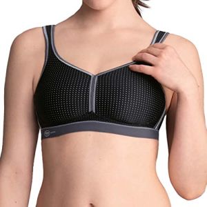 Image de Anita Maternity Soutien-gorge sport Performance Active Noir/Gris - Taille 85B