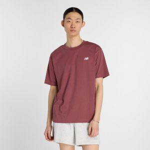 New Balance T-shirt Small Logo manches courtes bordeaux - M
