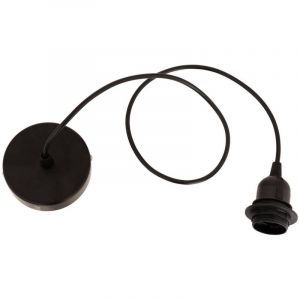 Atmosphera Cordon &eacute;lectrique Noe noir H100cm cr&eacute;ateur d'int&eacute;rieur