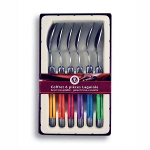 Laguiole 6 cuill&egrave;res &agrave; caf&eacute;