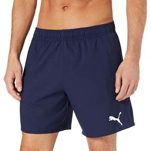 Puma Short de bain mi-long Swim pour Homme, Bleu, Taille M, Vêtements