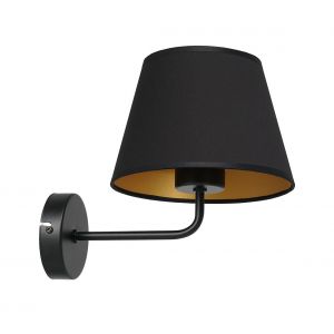 Applique murale ARDEN 1xE27/60W/230V noir/doré