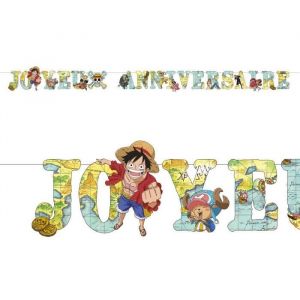 Chaks Guirlande papier One Piece - Couleur Multicolore