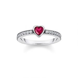 Thomas Sabo Bague pour femme Sterling Silver TR2448-640-10-54 925 Argent