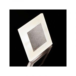 Kanlux Applique LED escalier Carré 0,8W DC12V Acier inoxydable APUS - Blanc Naturel 4000K