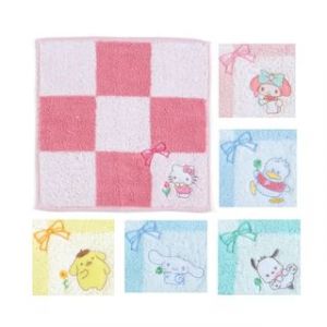 Sanrio Characters Hand Towel (Block) My Melody - 20×0.3×20cm