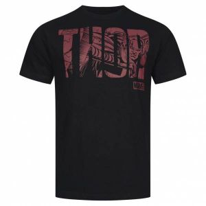 THOR MARVEL Texte Hommes T-shirt FBMTS312BLK