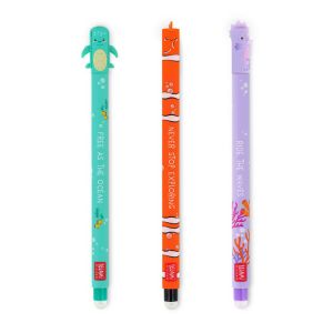 Legami Stylos à Encre Gel Effaçable 3 pcs