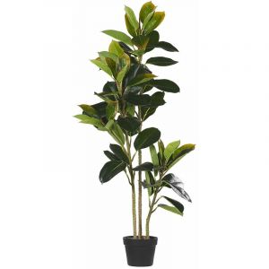 Beliani Plante artificielle figuier 134 cm avec pot FICUS