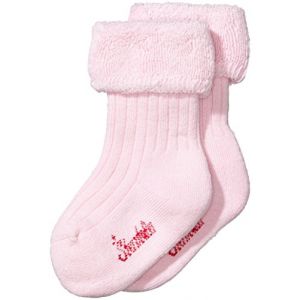 Image de Sterntaler Chaussettes bébé uni rose - Taille 15/16