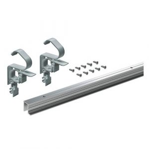 Hettich Kit de profils coulissage pour ferrures Wing Line L - longueur 1200 mm - finition blanc