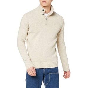 Schott Pull camionneur Beige