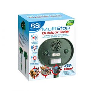 BSI Contrôleur de nuisibles MultiStop Outdoor Solar noir