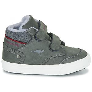 KangaROOS Garçon Unisex Kinder KAVU Primo V Basket, Gris Acier, 21 EU