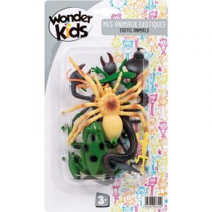 Wonder Kids Jeux &eacute;ducatifs Mes Animaux Exotiques (x8)