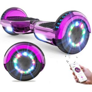 Image de Hoverboard 6 5 s Electrique Bluetooth LED Moteur Puissant Rose