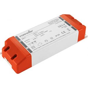 Transformateur 230V AC / 12V DC 8,33A jusqu'à 100W (Watt), Ballast, Alimentation 12V pour LED,