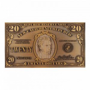 Fanattik Fallout New Vegas - Réplique Ncr $20 Bill Limited Edition