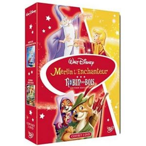 Image de Robin des Bois + Merlin l'enchanteur [DVD]