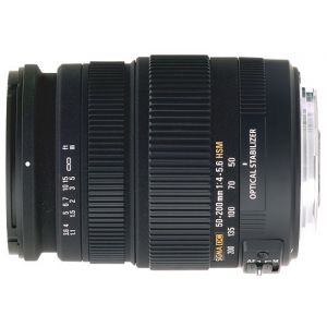 Sigma 686955 - Téléobjectif zoom - 50 mm - 200 mm - f/4.0-5.6 DC OS HSM - Nikon F