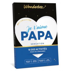 Image de Wonderbox Coffret cadeau Je t'aime Papa Sensation