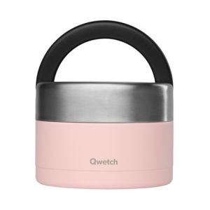 Qwetch Bo&icirc;te repas isotherme inox Granite rose pastel 65 cl Rose - Couleur Rose - Taille TS