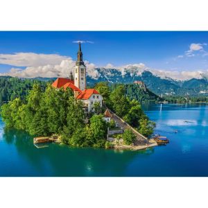Castorland Puzzle 500 pièces : Bled, Slovénie