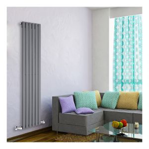 Hudson Reed DRASP3 - Radiateur design vertical Delta 160cm x 42cm x 4,5cm
